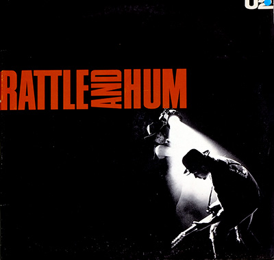U2 - Rattle and Hum  album front cover vinyl record